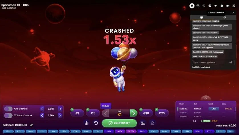 Spaceman Astronaut Win